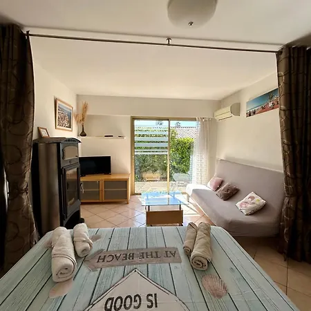 Apartment Les Ondes - Rdc Villa - Terrasse Calme - Parking - Proche Plage *